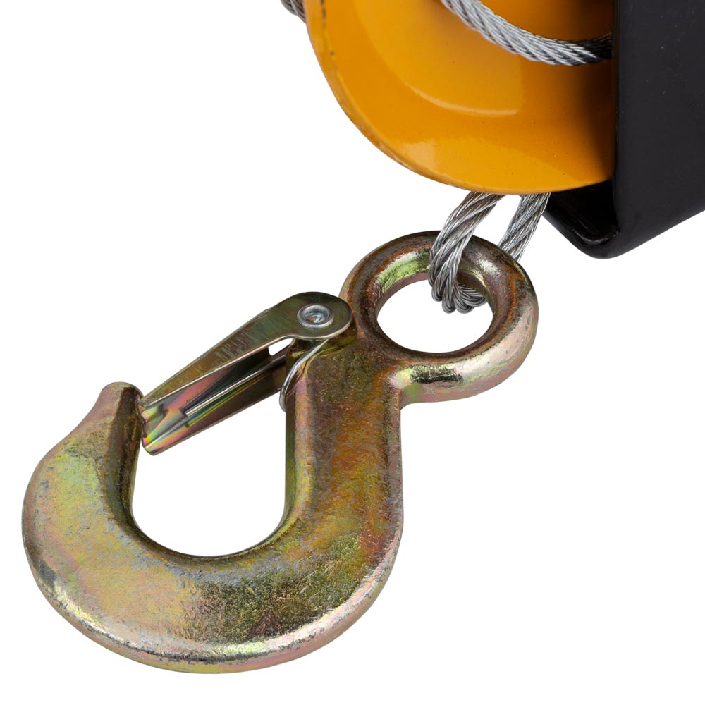 Лебедка ручная Sigma барабанная стальной трос 10 м х 5 мм, 550 кг