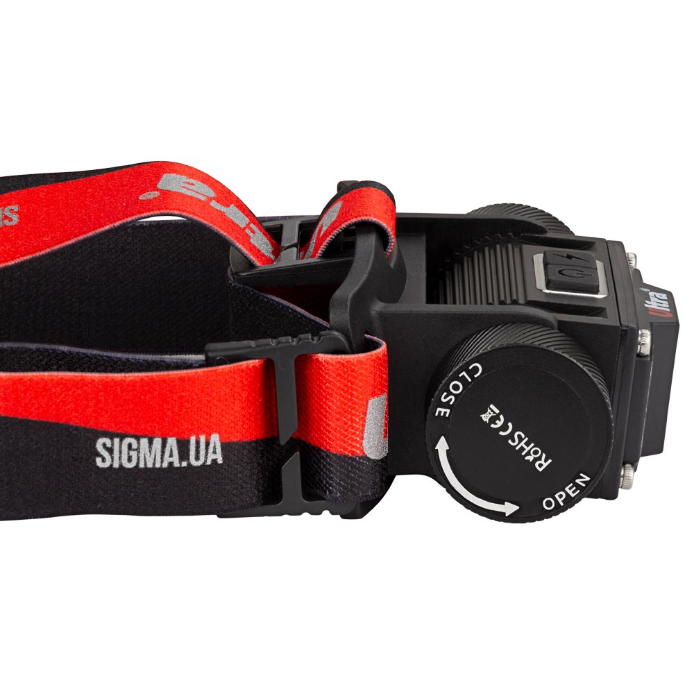 LED ліхтар Ultra налобний акумуляторний 1000 Лм Li-ion 21700 4000 мАг