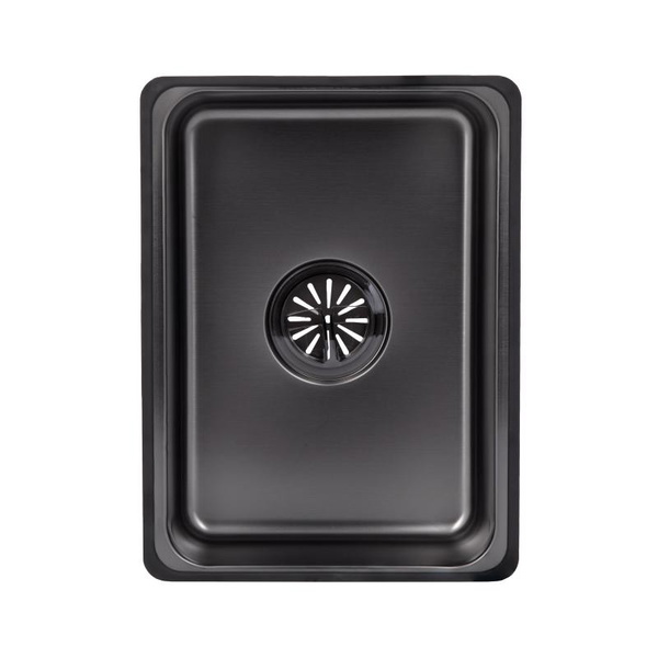 Мойка для кухни интегрированная Lidz Handmade H7545B Decor Black PVD Honeycomb 3,0/1,0 мм (LDH7545BDECPVD48373)