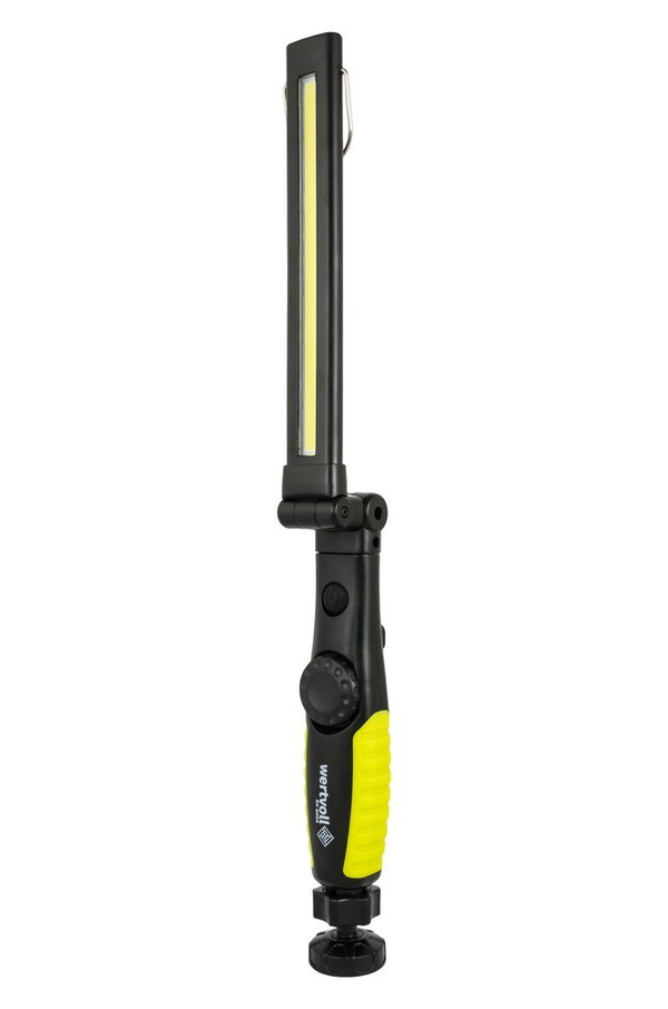 Фонарь инспекционный магнитный складной Wertvoll CREELED/COBLED IP44 Li-ion 2000 mAh/t 7000 K/450 lum ABS RX-8009