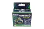 Ліхтар налобний Wertvoll 3 режими LED IP44 Li-ion 600 mAh/t 8000 K/90 lum ABS RX-8011