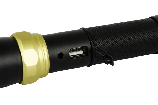 Ліхтар Wertvoll 3 режими LED IP44 Li-ion 2000 mAh/t 7000 K/240 lum powerbank AL RX-8004
