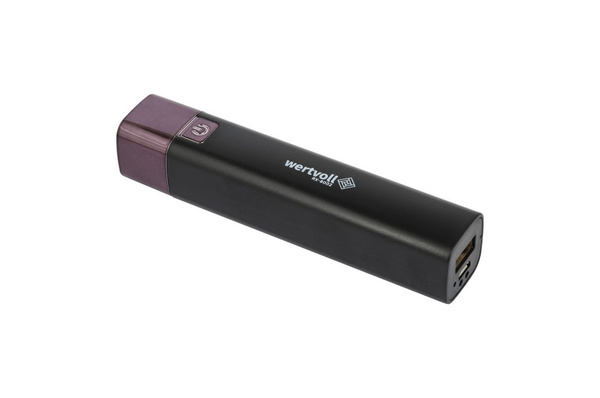 Ліхтар Wertvoll 3 режими LED Li-ion 1200 mAh/t 7000 K/80 lum powerbank ABS RX-8002