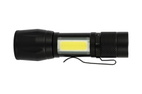 Фонарь с регулировкой фокуса Wertvoll 3 режима LED/COB LED Li-ion 800 mAh/t 8000 K/100 lum AL RX-8003
