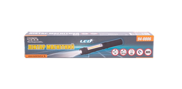 Фонарик магнитный Mastertool 94-0806