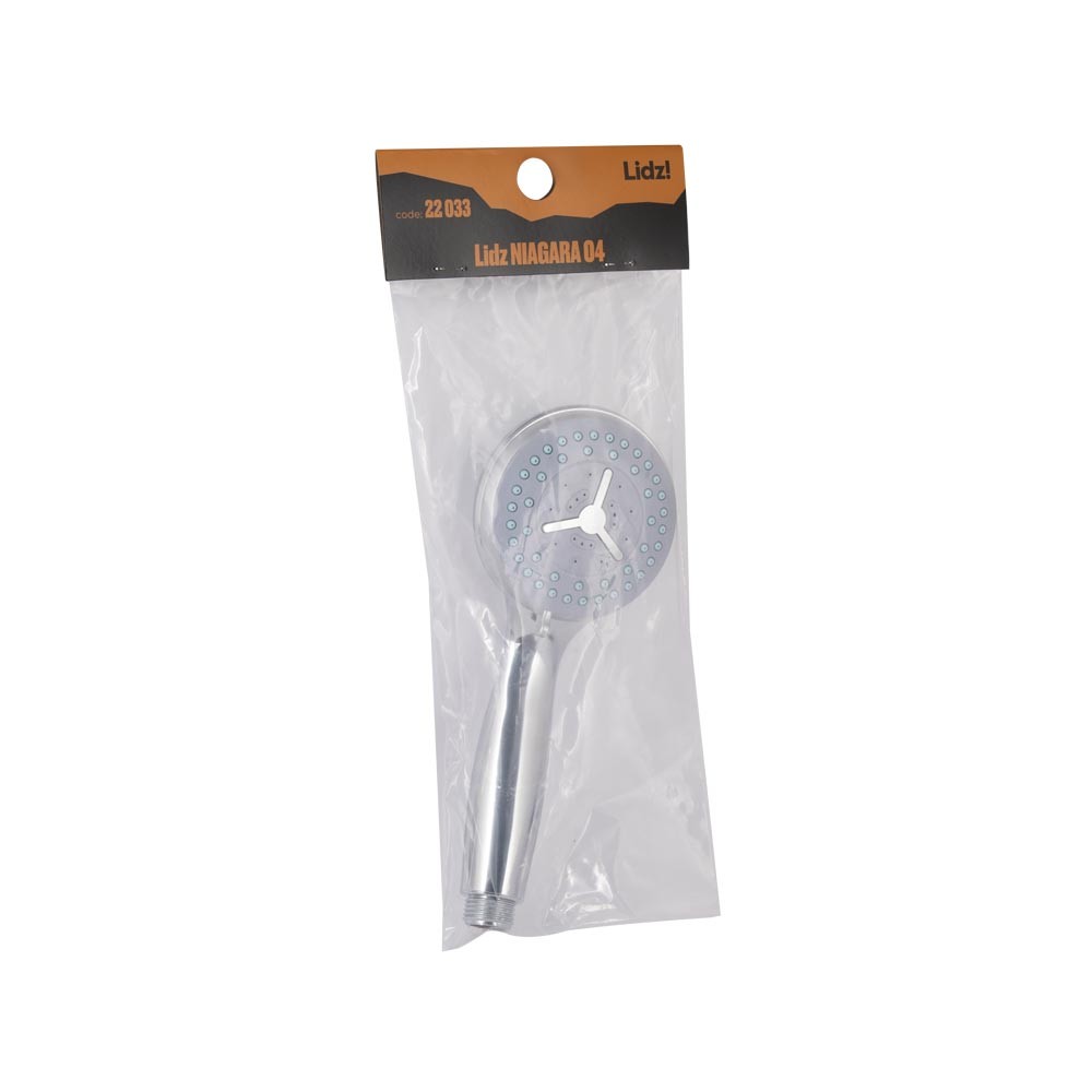 Лейка для ручного душа Lidz Niagara 04 85 мм округлая Chrome (LDNIA04CRM22033)