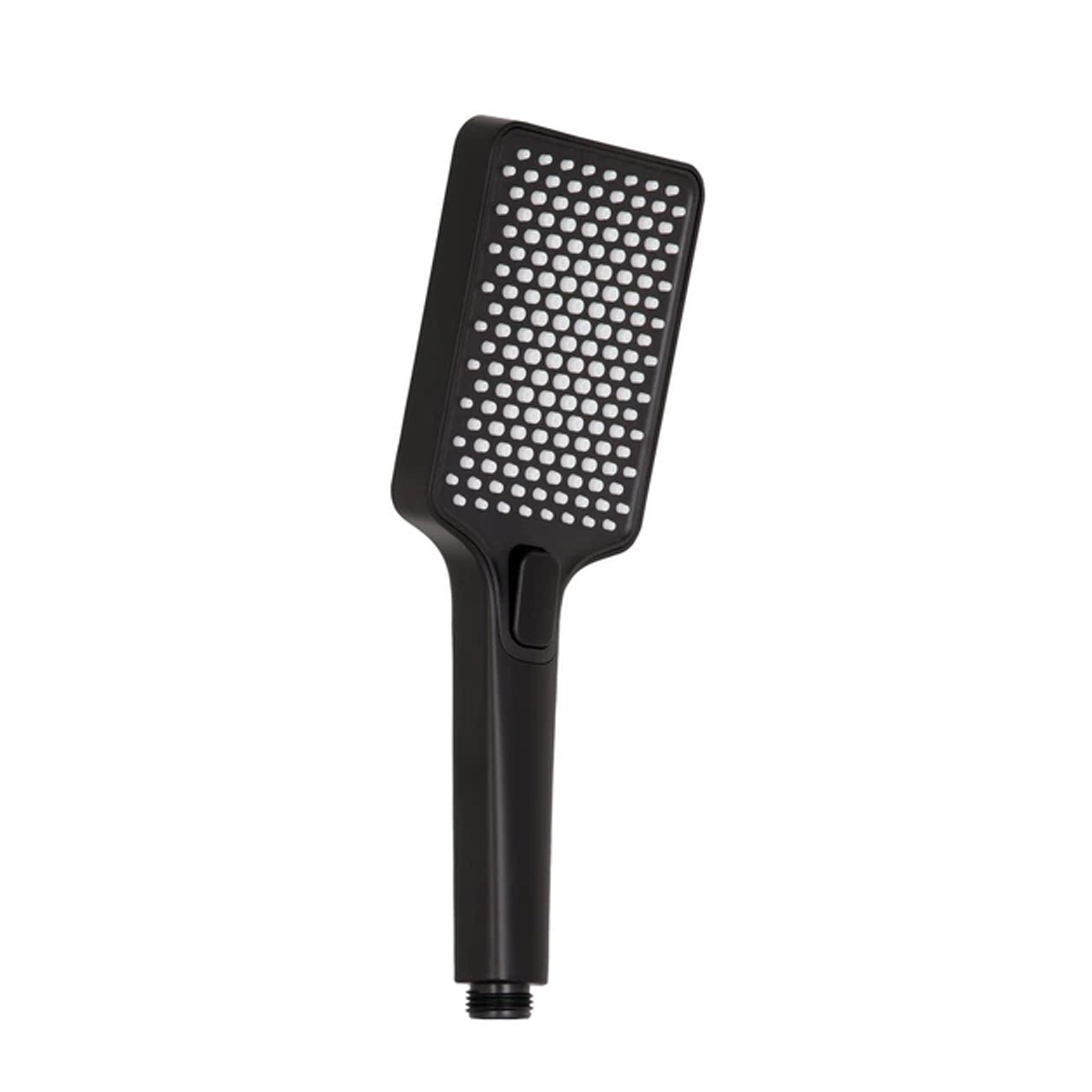 Лійка для ручного душу Qtap Rucni 140x95 мм прямокутна Black Matt (QTRUC125BLM45959)