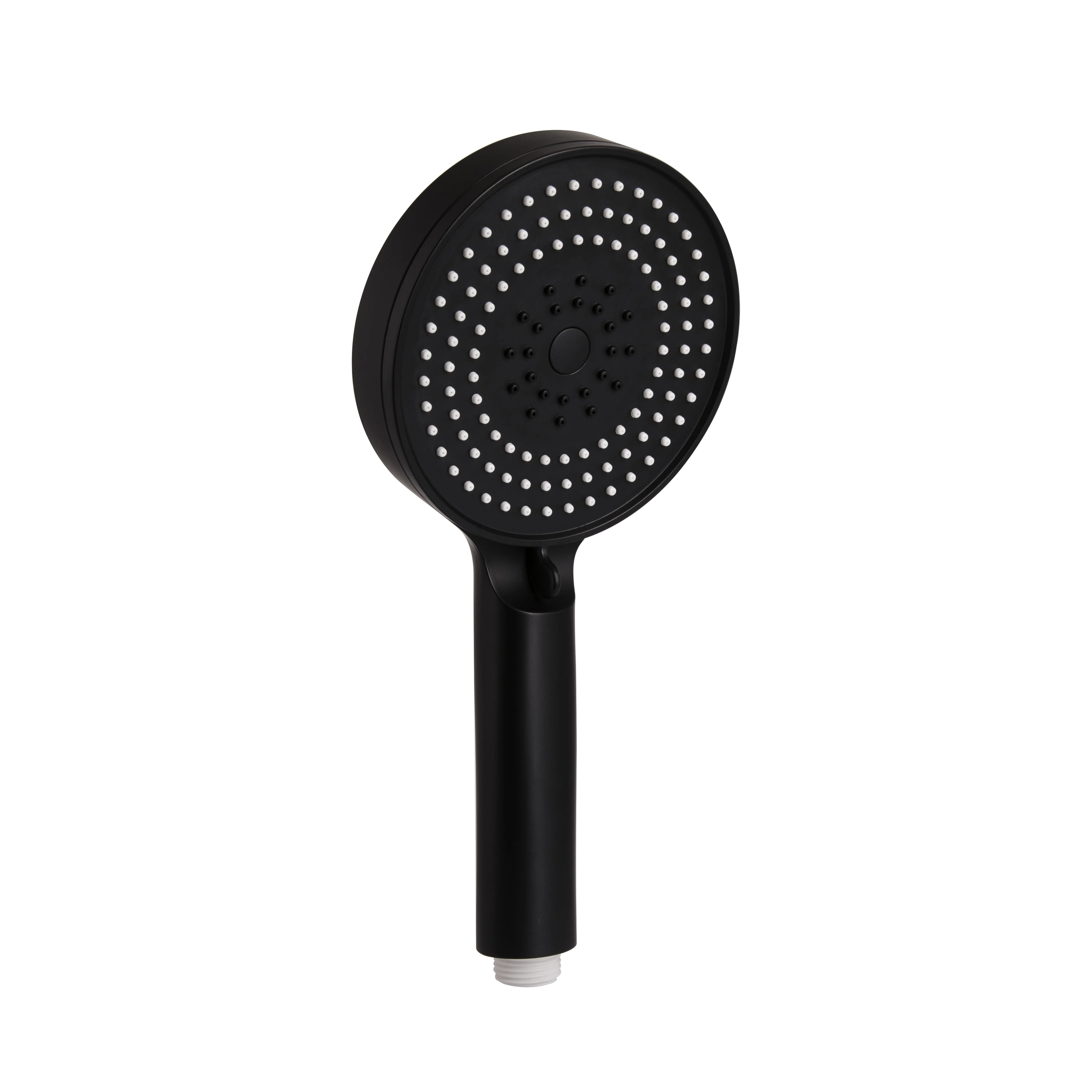 Лійка для ручного душу Qtap Rucni D 130 мм округла Black Matt (QTRUC125BLM45951)