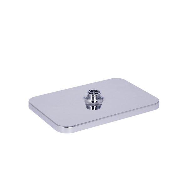 Лійка для верхнього душу Qtap Hlavova 260x180 мм прямокутна Chrome/White (QTHLA107CRM45785)