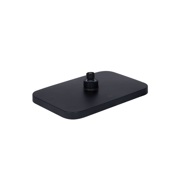 Лійка для верхнього душу Qtap Hlavova 300x200 мм прямокутна Black Matt (QTHLA107BLM45783)