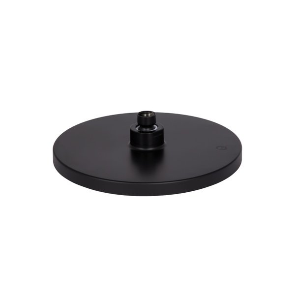 Лійка для верхнього душу Qtap Hlavova D 230 мм округла Black Matt (QTHLA107BLM45788)