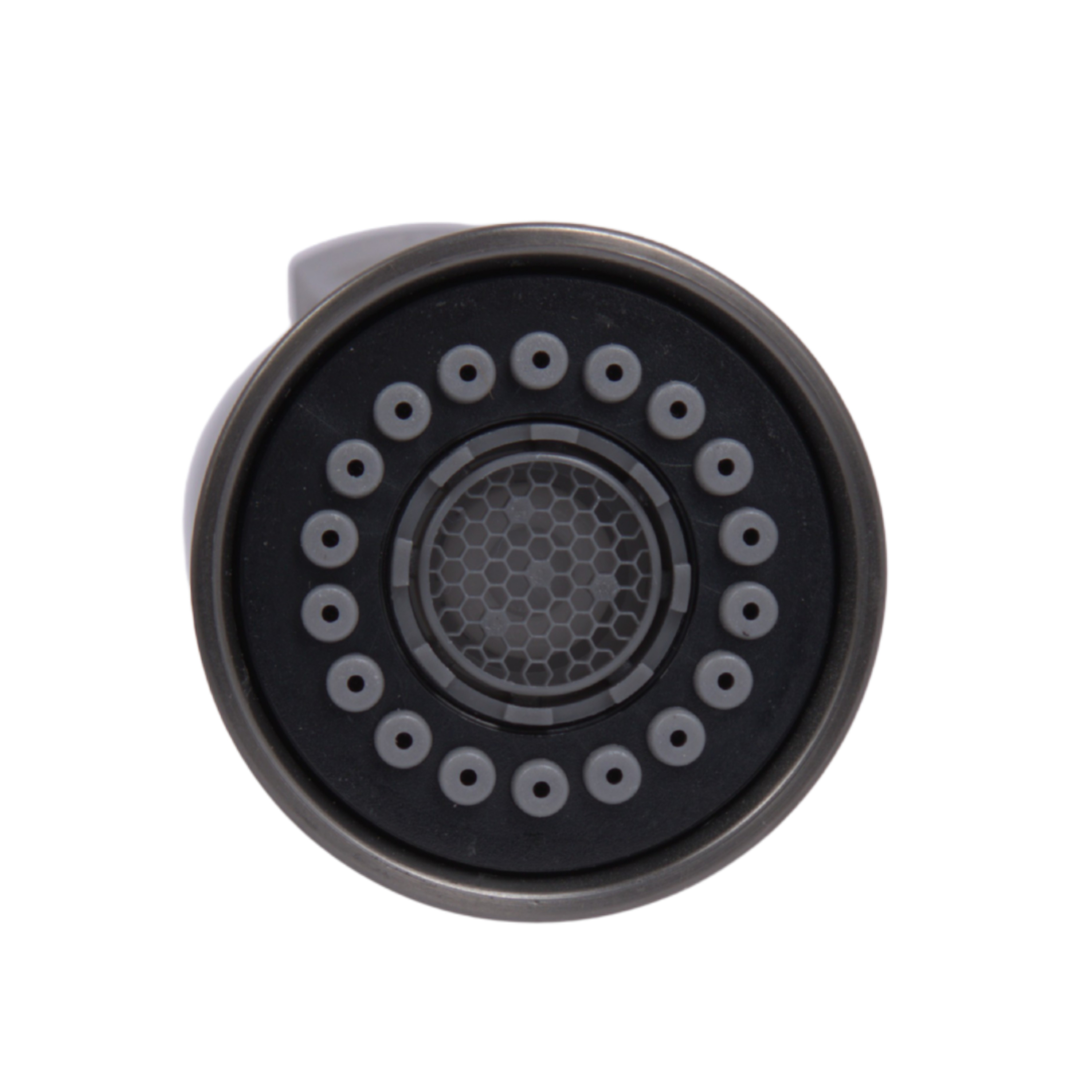 Лейка для смесителя для кухни с вытяжным изливом Qtap Vlasta New Gunmetal Black PVD (101,5 х 38 х 28,5) (QTVLA101538285GMB49651)