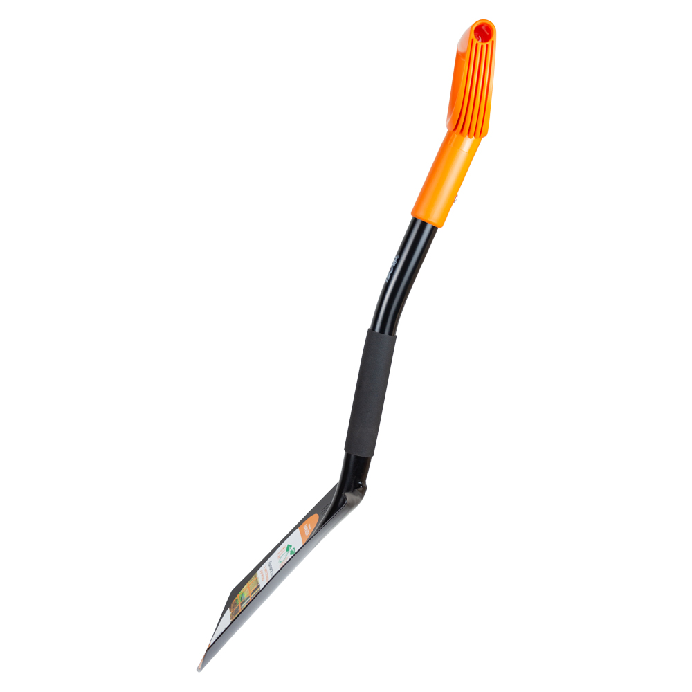 Лопата Flora штыковая с металлической ручкой 285 х 195 х 800 мм 1.6 кг (американка)
