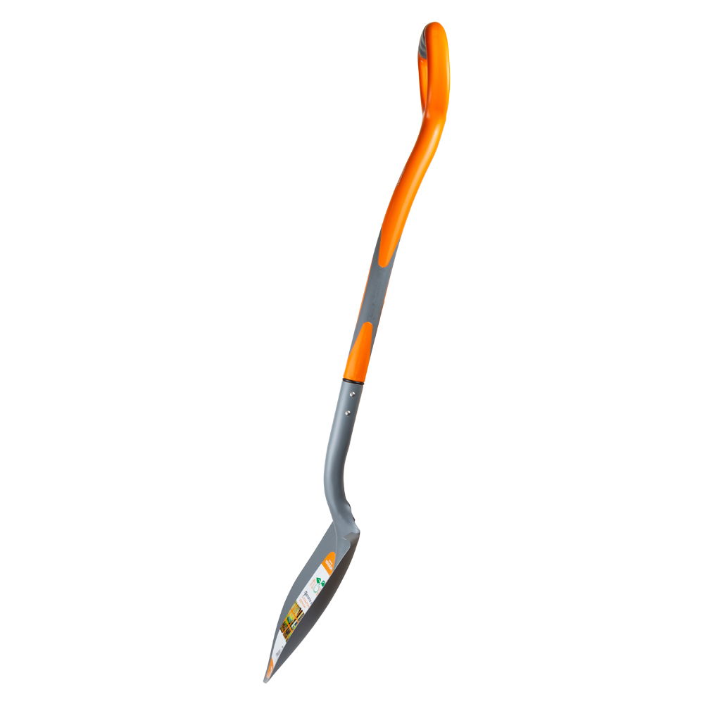 Лопата Flora штыковая с пластиковой ручкой 290 х 210 х 1050 мм 1.9 кг