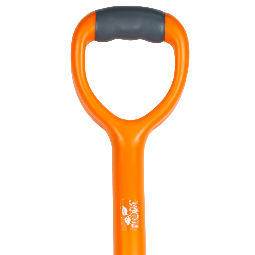 Лопата Flora штыковая с пластиковой ручкой 290 х 210 х 1050 мм 1.9 кг
