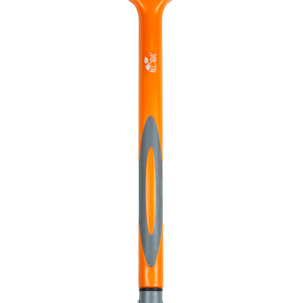 Лопата Flora штикова з пластиковою ручкою 295 х 220 х 1050 мм 1.9 кг (американка)