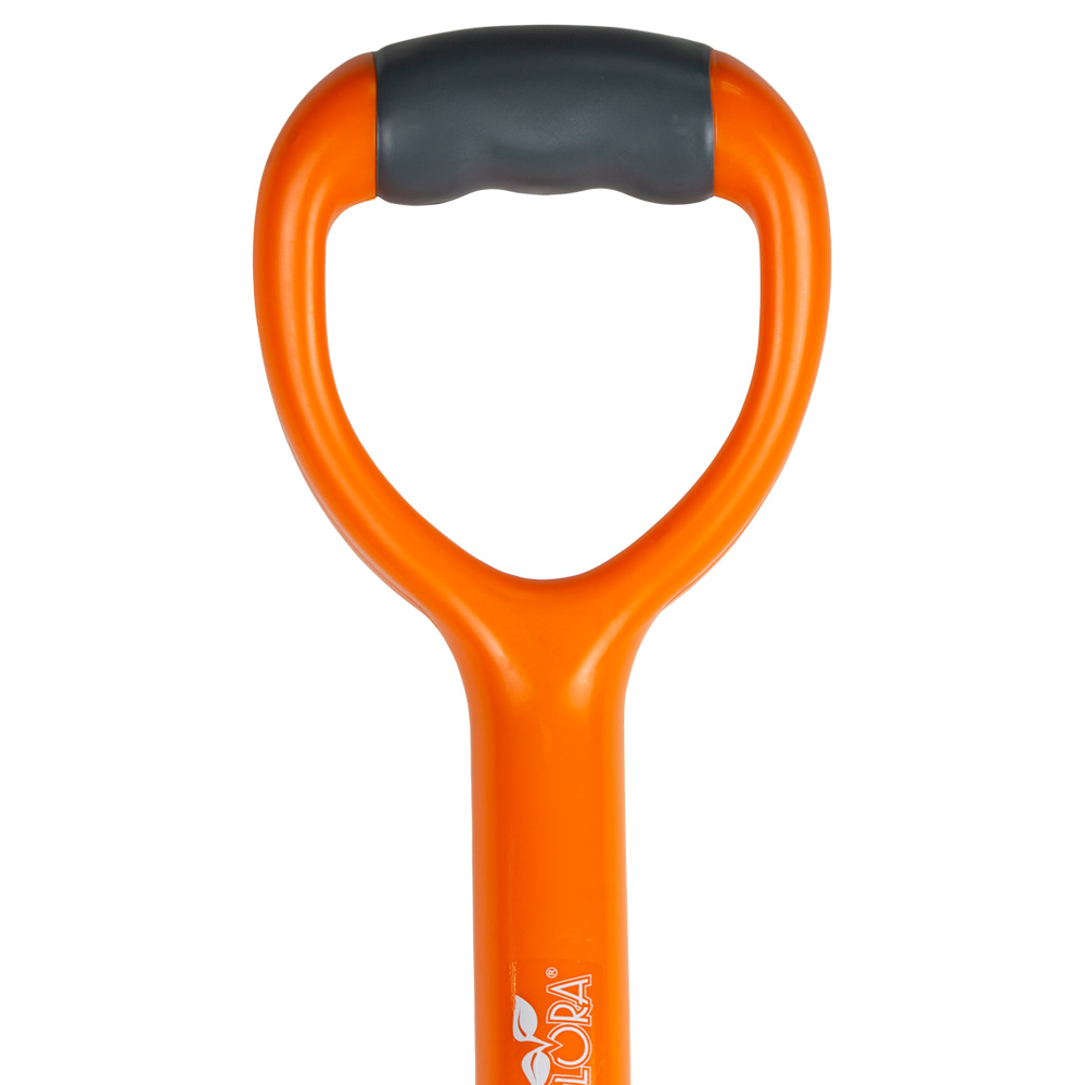 Лопата Flora штикова з пластиковою ручкою 295 х 220 х 1050 мм 1.9 кг (американка)