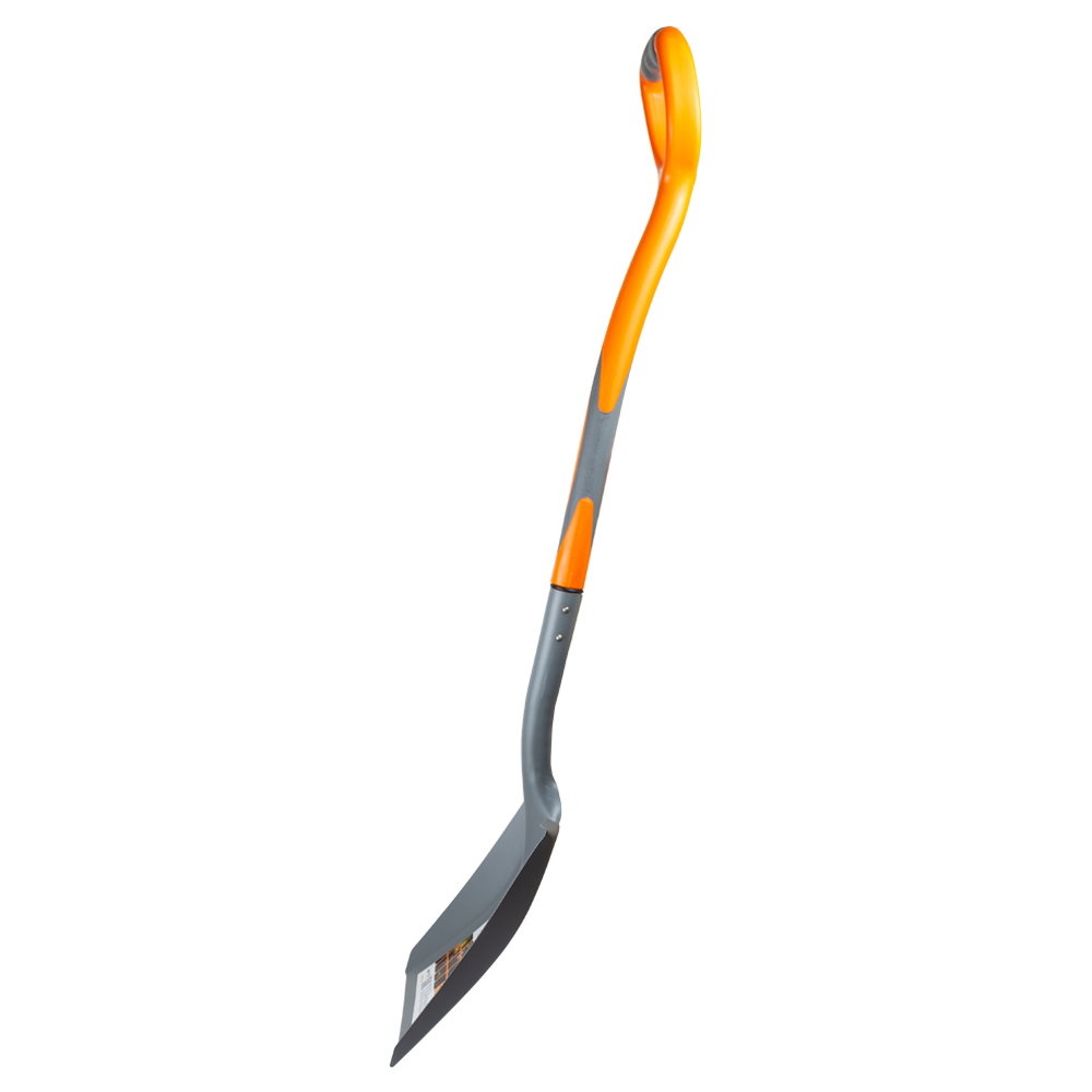 Лопата Flora совковая с пластиковой ручкой 280 х 240 х 1050 мм 1.8 кг