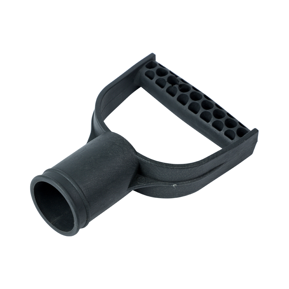 Лопата Grad для прибирання снігу пластикова з алюмінієвої планкою 440 х 460 х 10 мм (чорна)