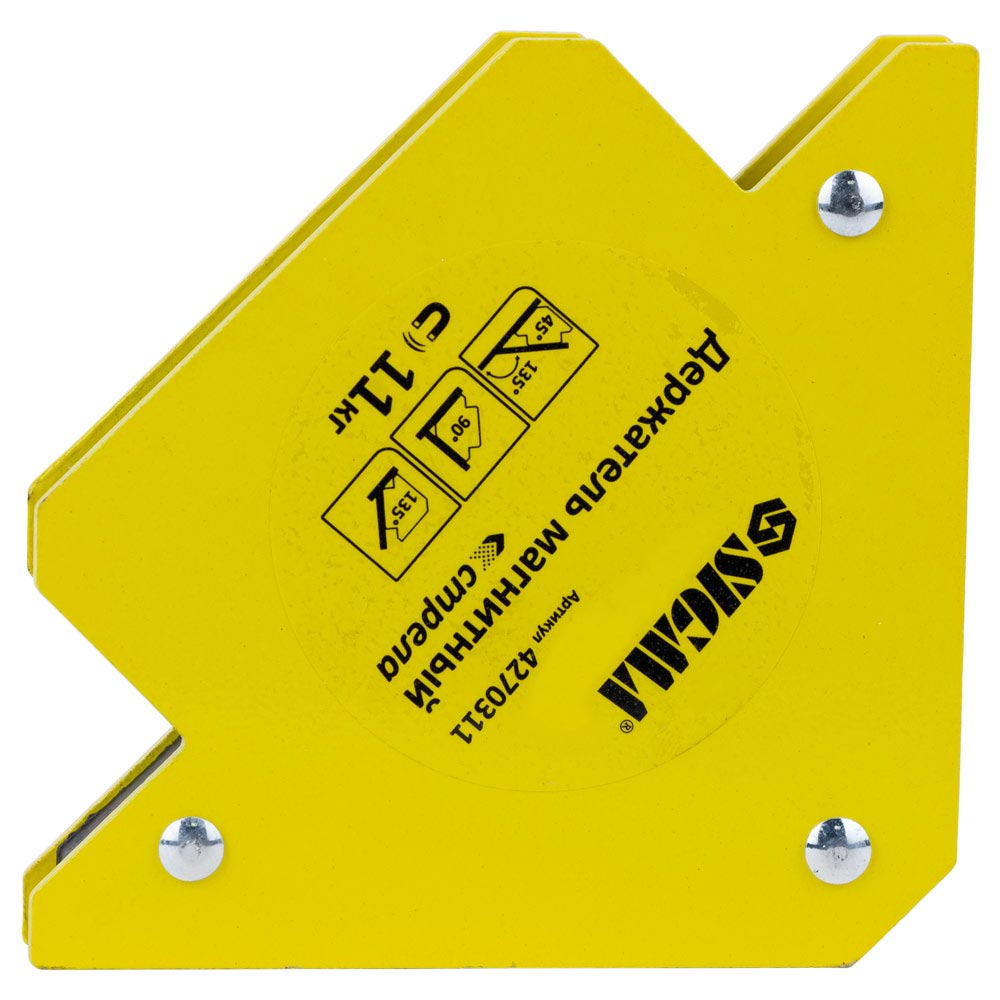 Магніт для зварки Sigma стріла 11 кг 75 х 65 мм (45,90,135°)