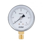 Манометр Icma 1/4" 0-10 бар, нижнее подключение (№244)