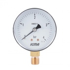Манометр Icma 1/4" 0-4 бар, нижнее подключение (№244)
