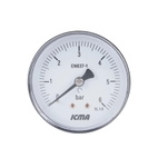 Манометр Icma 1/4" 0-6 бар, заднее подключение (№243)