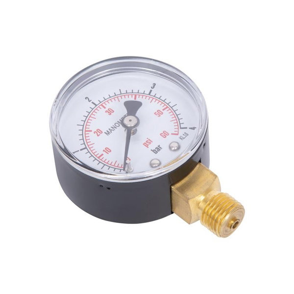 Манометр Thermo Alliance Standart 50 мм 1/4", нижнее подключение (SD1704B)