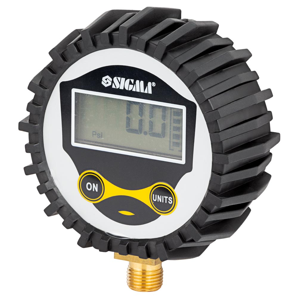 Манометр цифровой Sigma радиальный Ø50 мм, M11 х 1