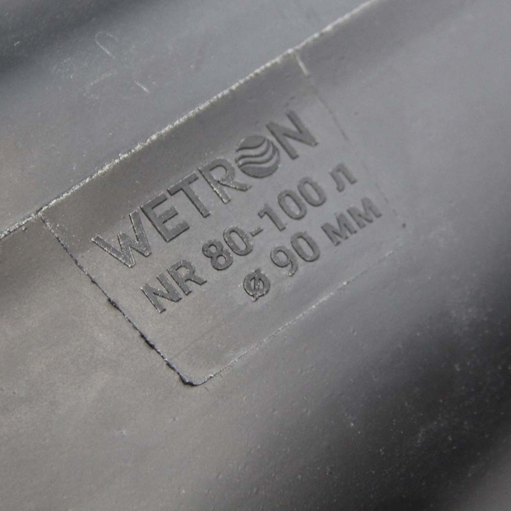 Мембрана Wetron Rubber для гидроаккумулятора с хвостом Ø90 мм 80-100 л