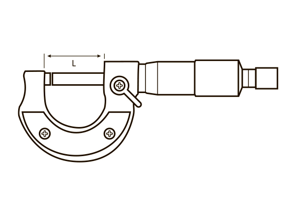 Мікрометр Sigma 0-25 мм