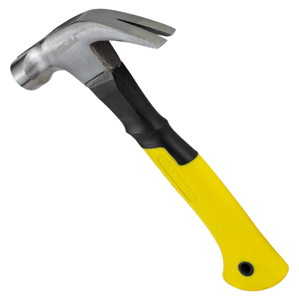 Молоток-цвяходер Sigma 225 г фібергласова рукоятка (магніт)