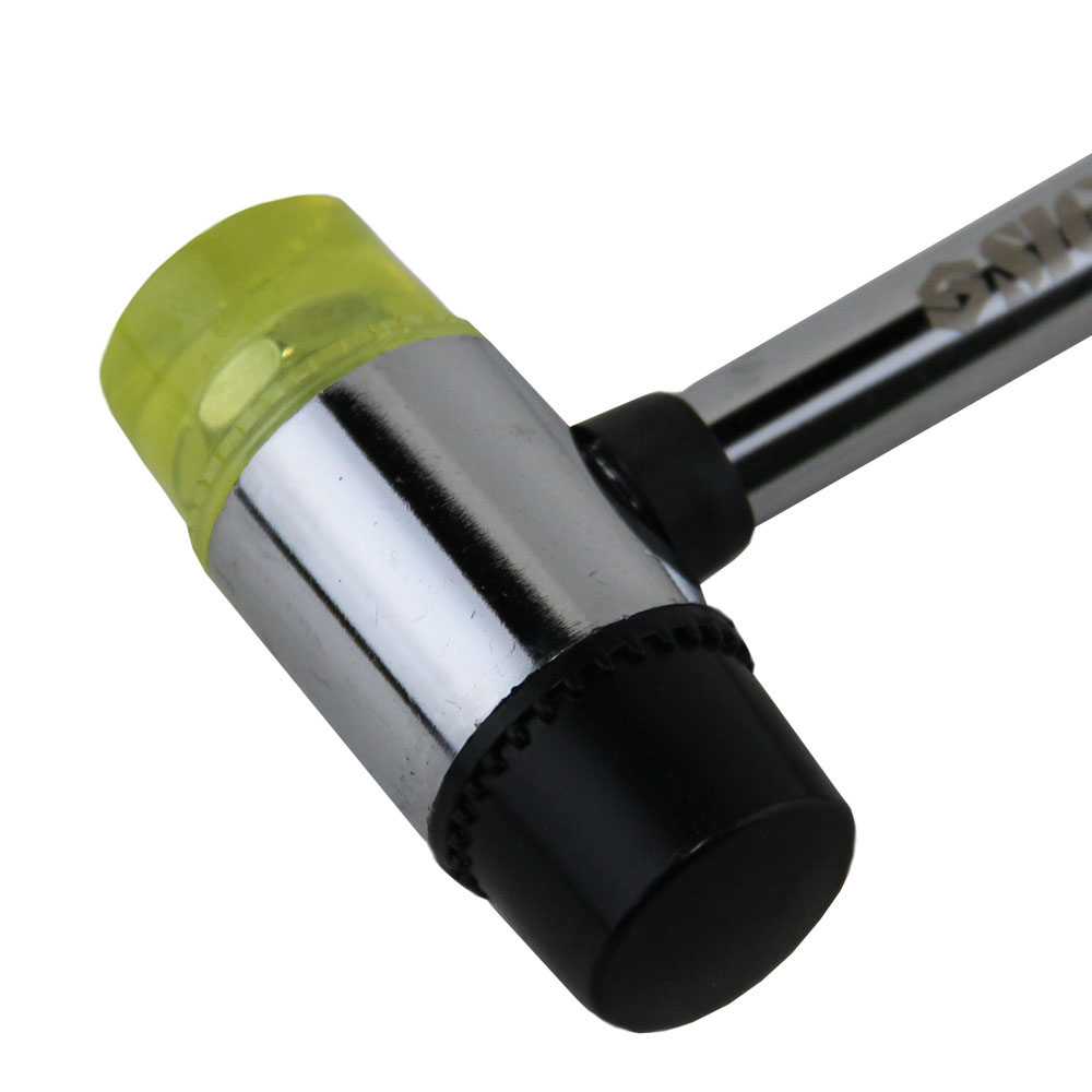 Молоток-киянка Sigma з гумово-поліуретановим бойком 270 г металева обгумована рукоятка