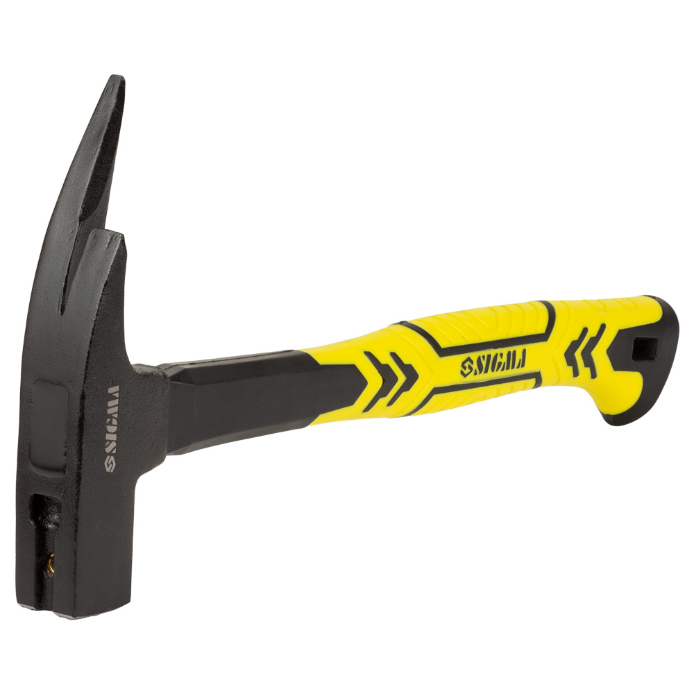 Молоток покрівельника Sigma 600 г фібергласова рукоятка SIGMA