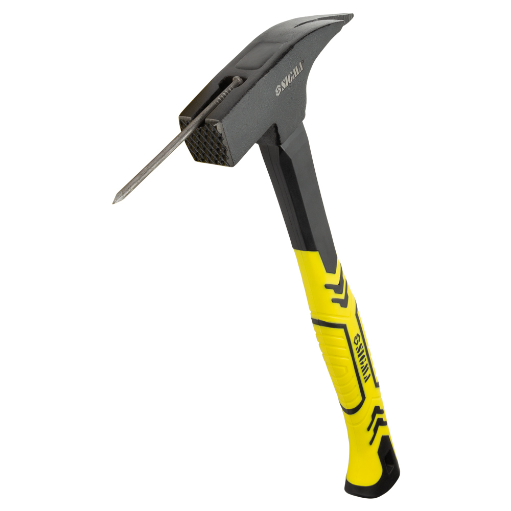 Молоток покрівельника Sigma 600 г фібергласова рукоятка SIGMA