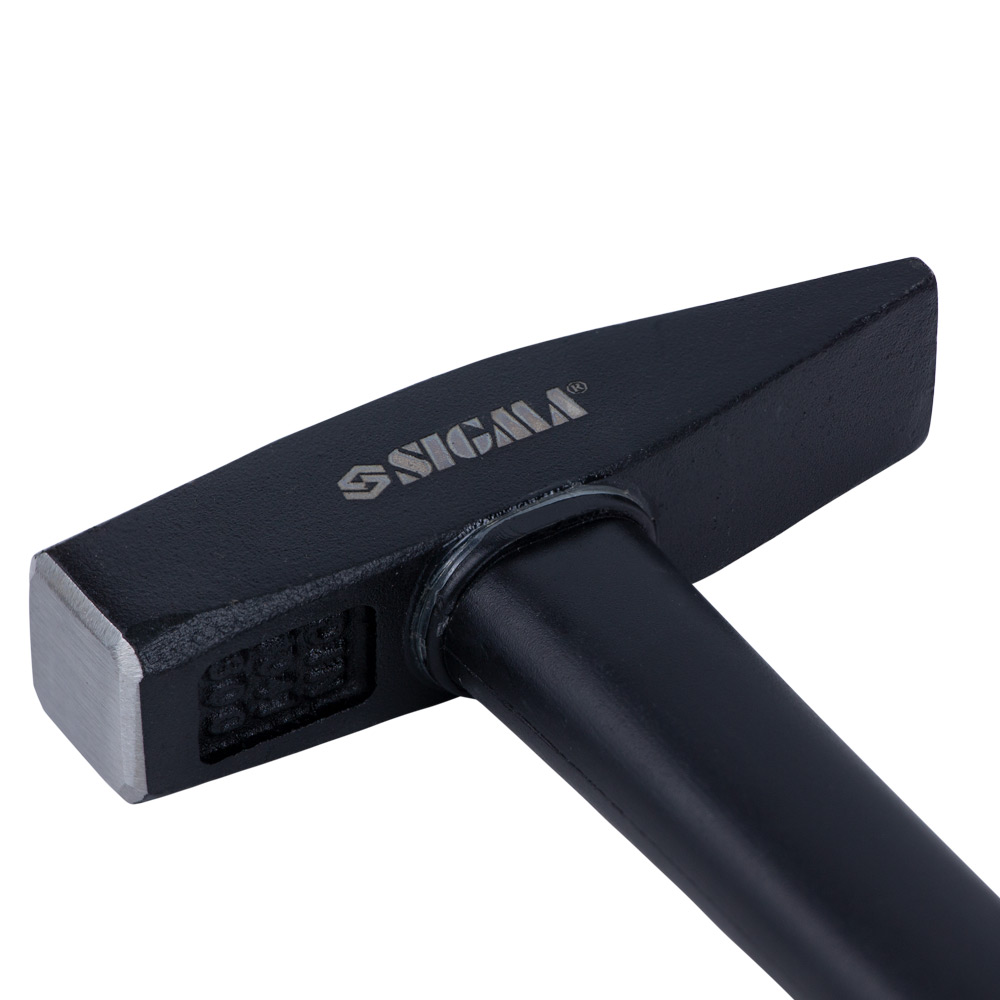 Молоток Sigma 300 г слюсарний фібергласова рукоятка