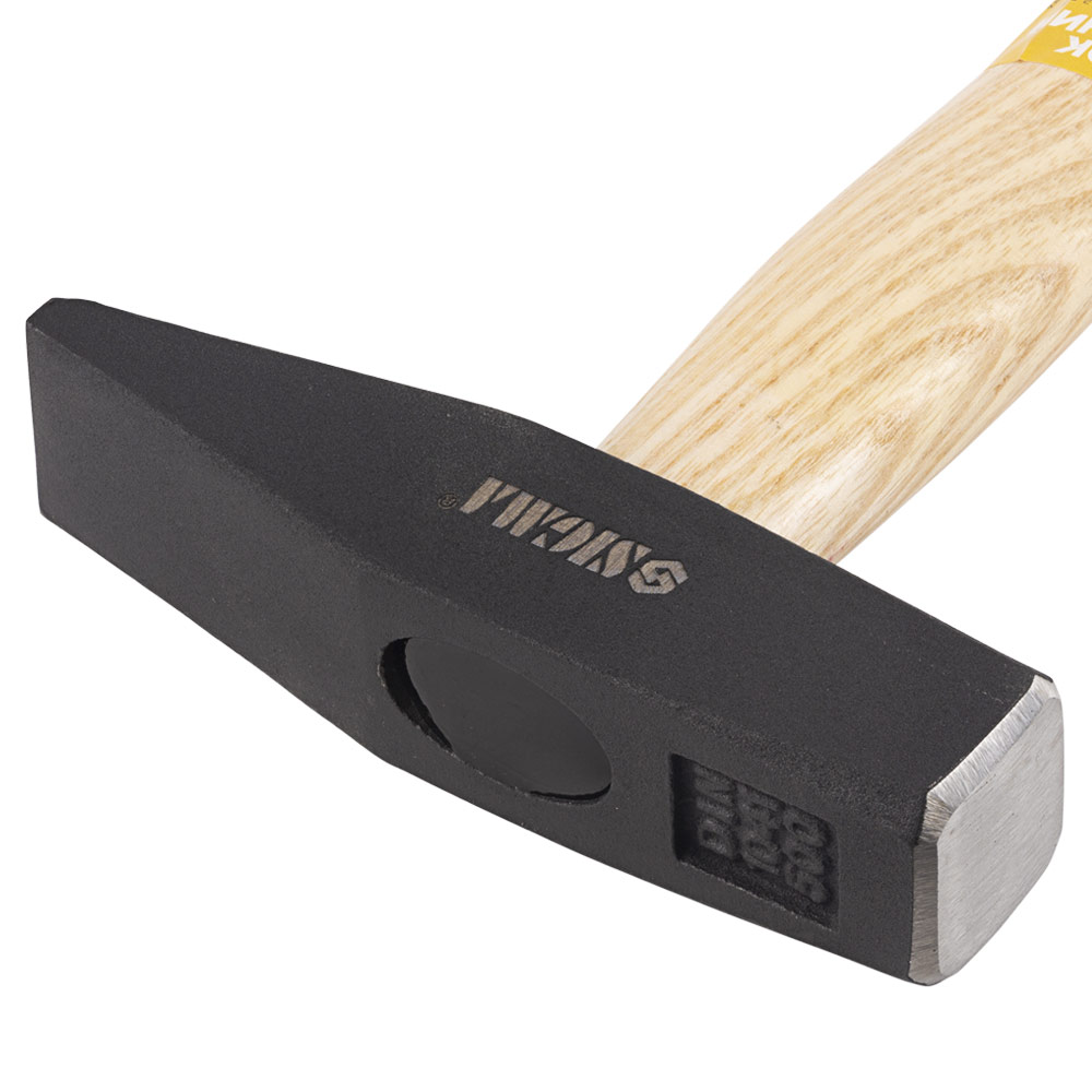 Молоток Sigma 500 г слюсарний дерев'яна рукоятка (дуб)