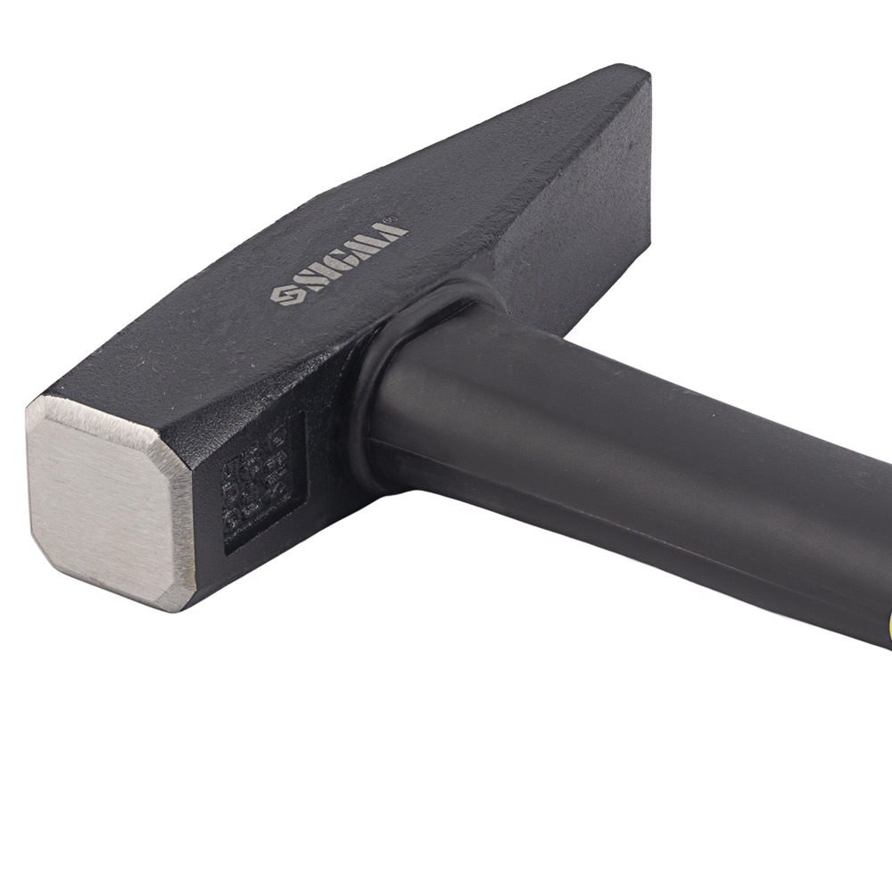 Молоток Sigma 500 г слюсарний фібергласова рукоятка