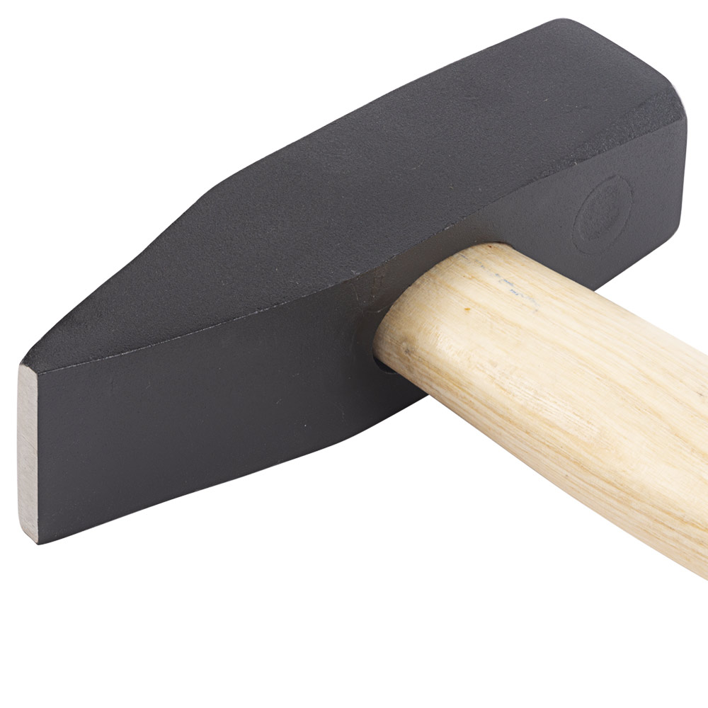 Молоток Sigma 800 г слюсарний дерев'яна рукоятка (дуб)