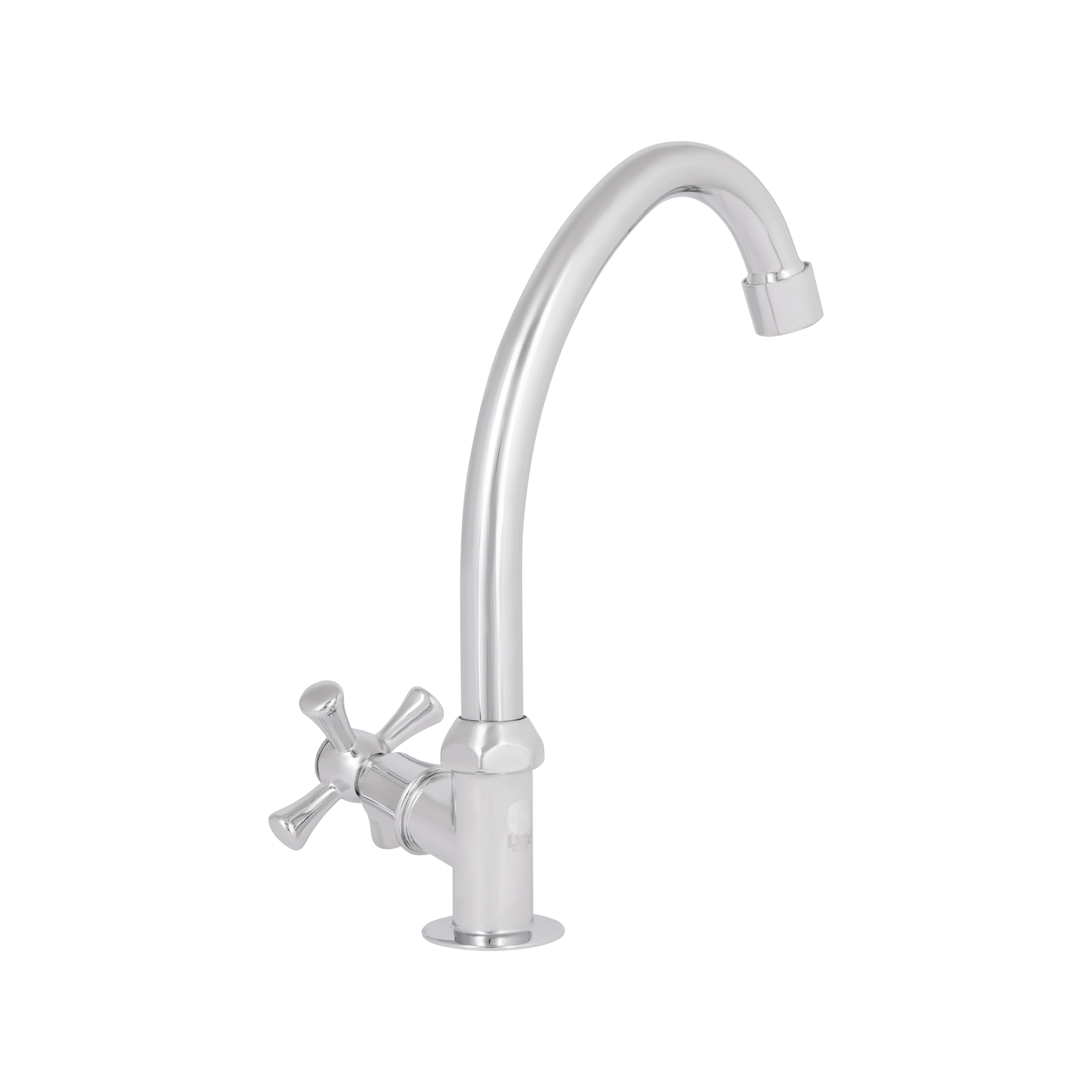 Монокран для кухни Lidz Lamb 269F Chrome (LDLAM269FCRM22310)
