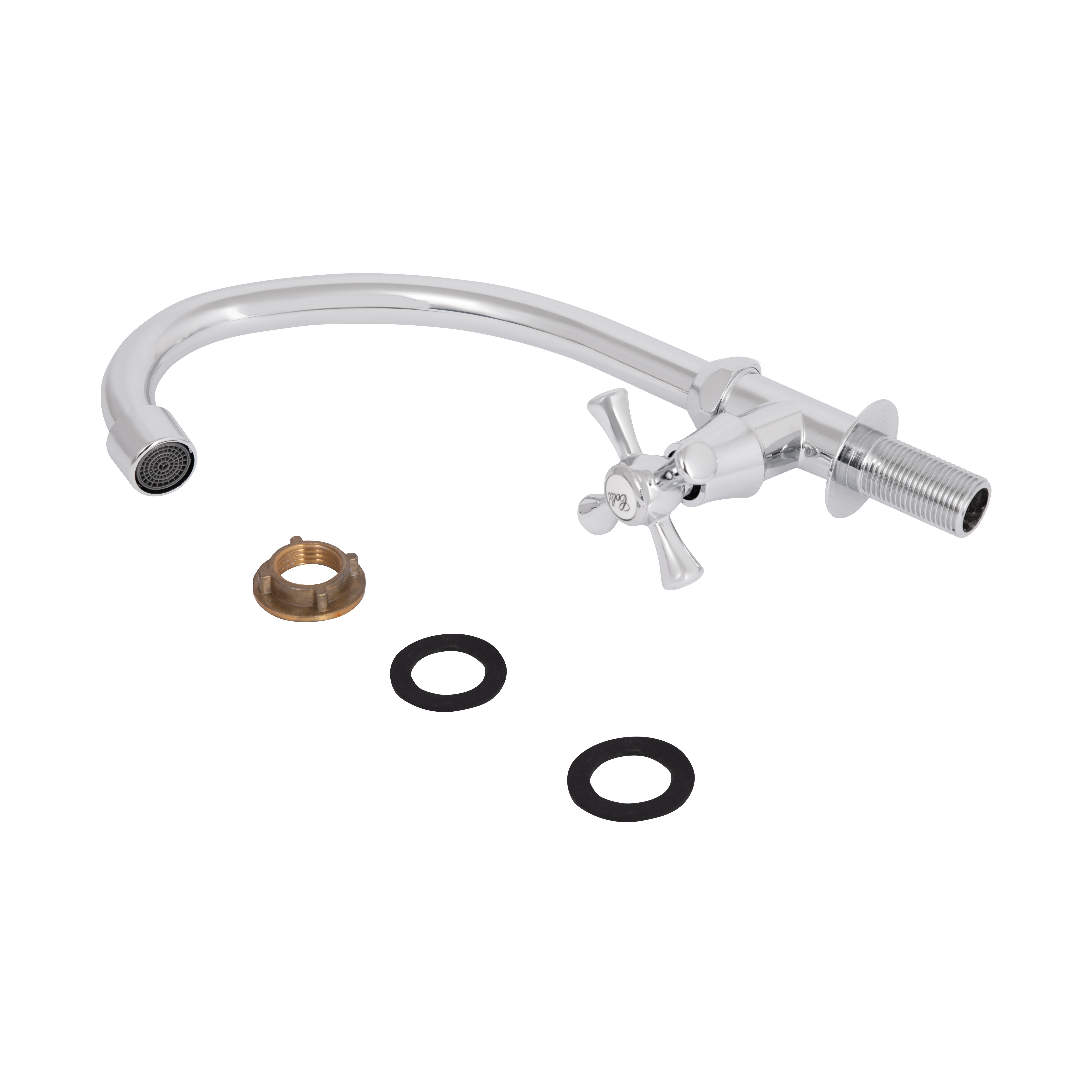 Монокран для кухни Lidz Lamb 269F Chrome (LDLAM269FCRM22310)