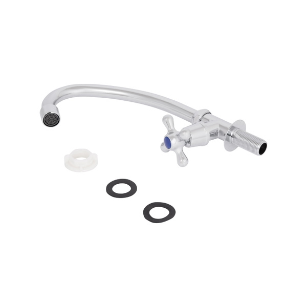 Монокран для кухні Lidz Lamb 269F1 Chrome (LDLAM269F1CRM44976)