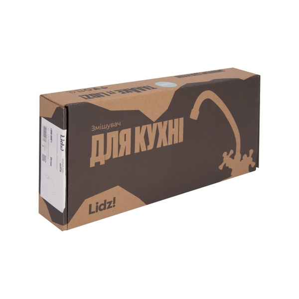 Монокран для кухні Lidz Lamb 269F1 Chrome (LDLAM269F1CRM44976)