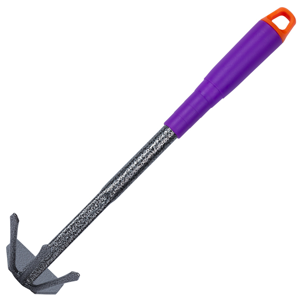 Мотыга Grad комбинированная плоская + 3-х зубая (ABS) полая ручка