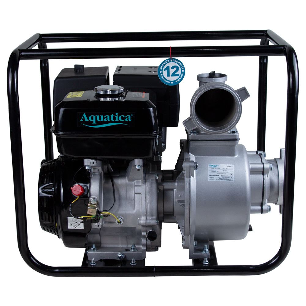 Мотопомпа Aquatica 18 к.с. Hmax 35м Qmax 120м³/год (4-х тактний) AQ60CX