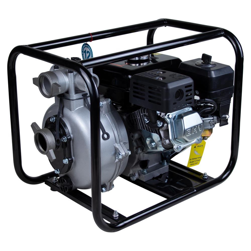 Мотопомпа Aquatica 7.5 к.с. Hmax 70м Qmax 35м³/год (4-х тактний)