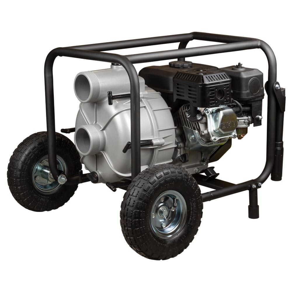 Мотопомпа Aquatica 7.5 к.с. Hmax 28м Qmax 70м³/год (4-х тактний) для брудної води