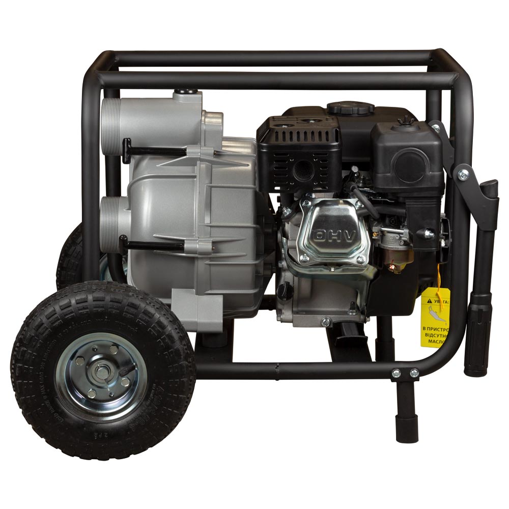 Мотопомпа Aquatica 7.5 к.с. Hmax 28м Qmax 70м³/год (4-х тактний) для брудної води