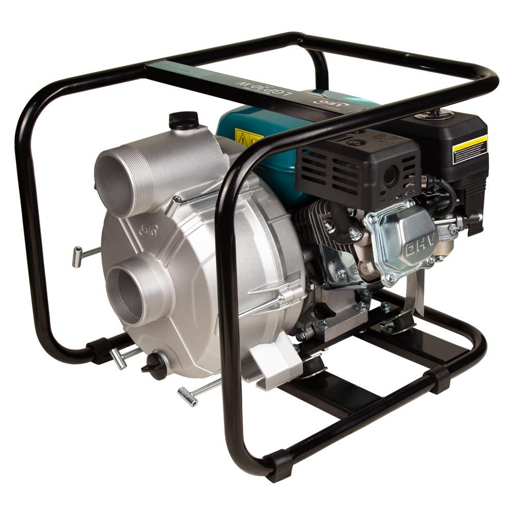 Мотопомпа Leo 6.5 к.с. Hmax 29м Qmax 60м³/ч (4-х тактний) для брудної води LGP30-W