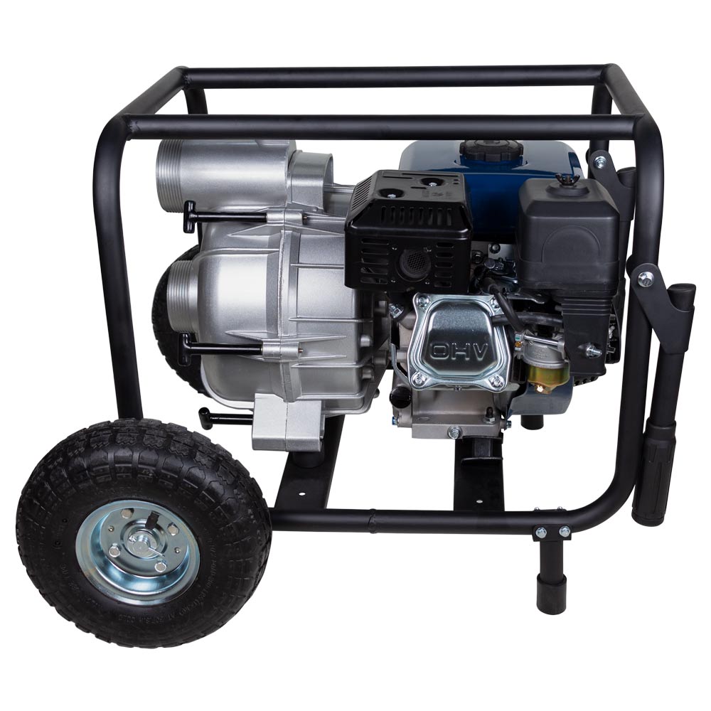 Мотопомпа Wetron 7.5 к.с. Hmax 26м Qmax 60м³/год (4-х тактний) для брудної води WM80W